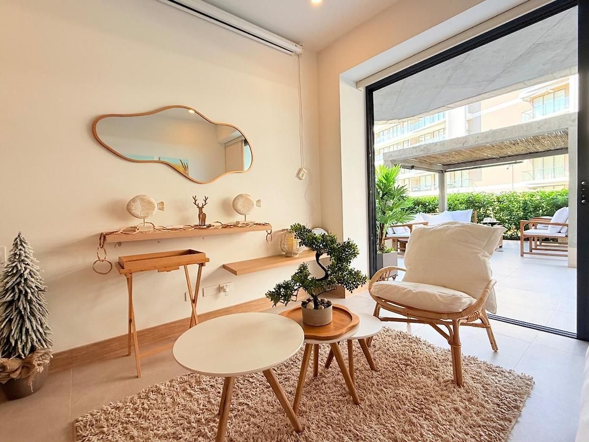 Beachfront 2br Private Pool - Morros Kai Apartamento *