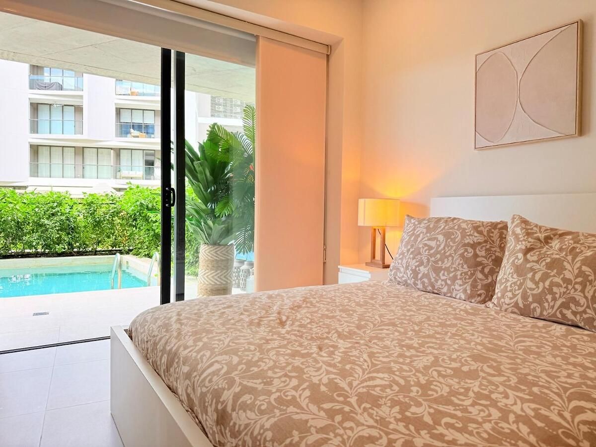 Beachfront 2br Private Pool - Morros Kai Apartamento