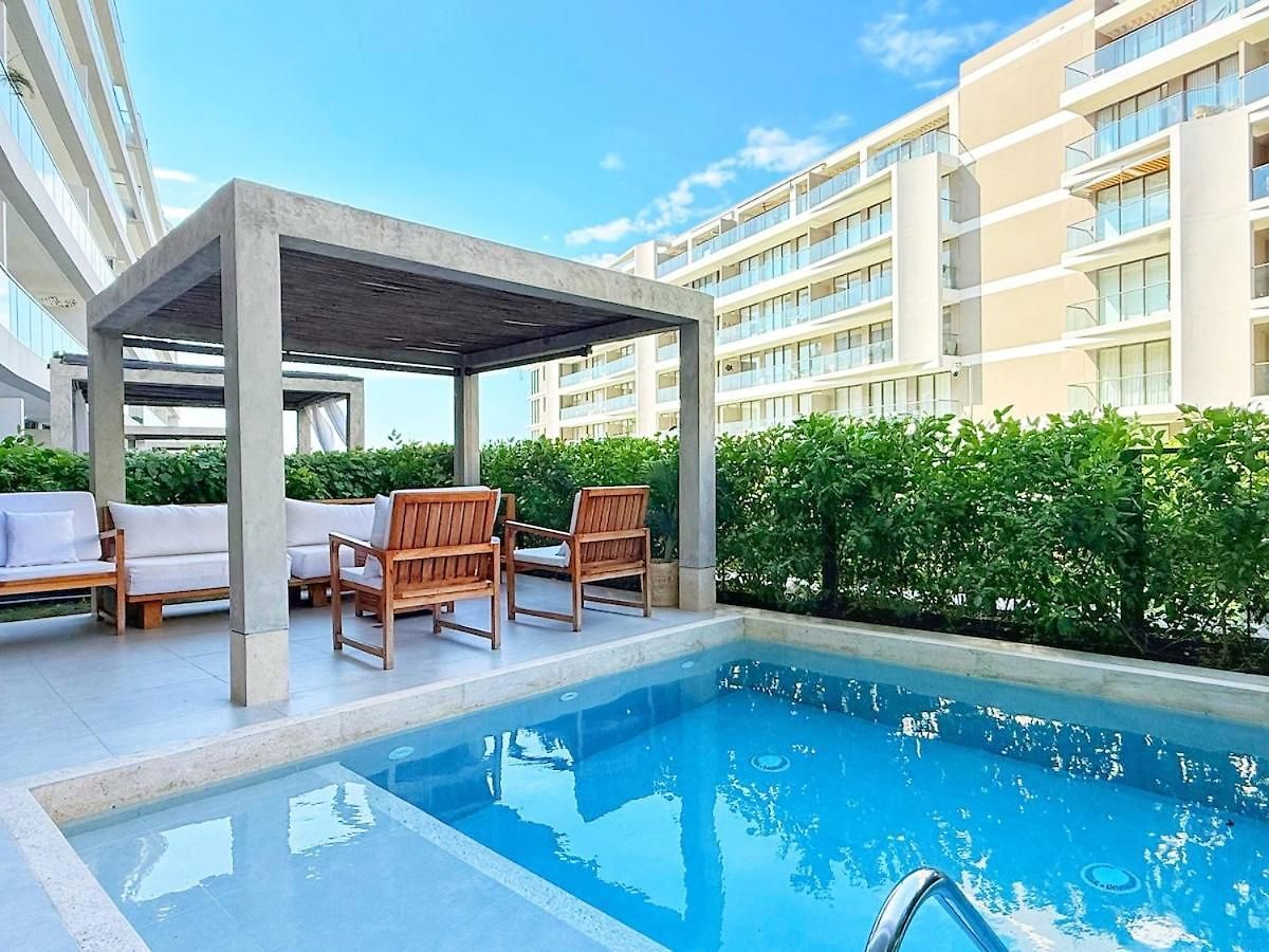 Apartamento Beachfront 2br Private Pool - Morros Kai