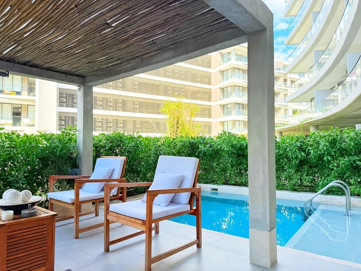 Beachfront 2br Private Pool - Morros Kai Apartamento *