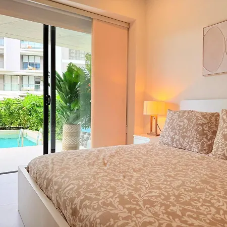 Beachfront 2br Private Pool - Morros Kai Apartamento