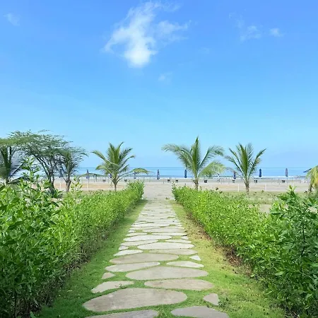 Beachfront 2br Private Pool - Morros Kai Apartamento
