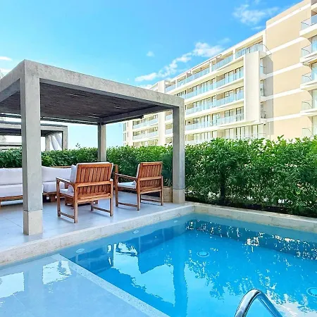Apartamento Beachfront 2br Private Pool - Morros Kai