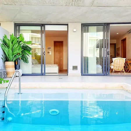 Beachfront 2br Private Pool - Morros Kai Apartamento Cartagena