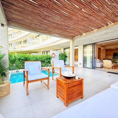 Apartamento Beachfront 2br Private Pool - Morros Kai