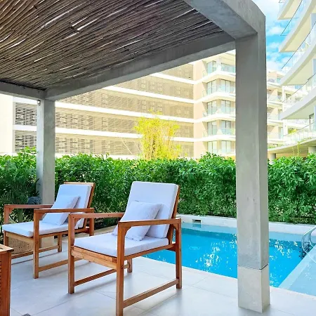 Beachfront 2br Private Pool - Morros Kai Apartamento *
