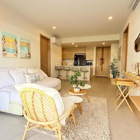 Beachfront 2br Private Pool - Morros Kai Apartamento Cartagena
