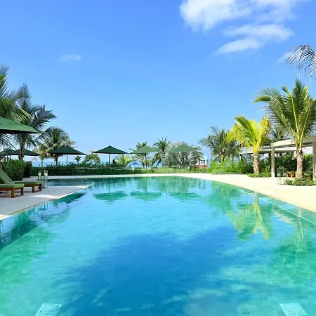 Beachfront 2br Private Pool - Morros Kai Apartamento *